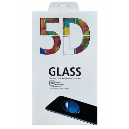 LCD apsauginis stikliukas 5D Full Glue Apple iPhone 12/12 Pro juodas