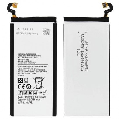 Akumuliatorius ORG Samsung G920 S6 2550mAh EB-BG920BBE (no logo)