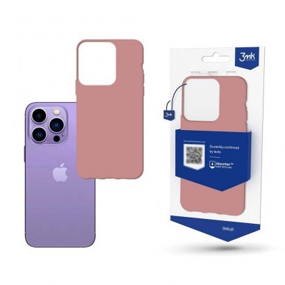 Dėklas 3mk Matt Case Samsung S916 S23 Plus 5G rožinis