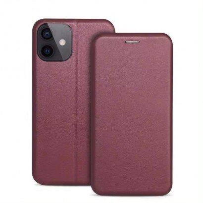 Dėklas Book Elegance Samsung S901 S22 5G bordo