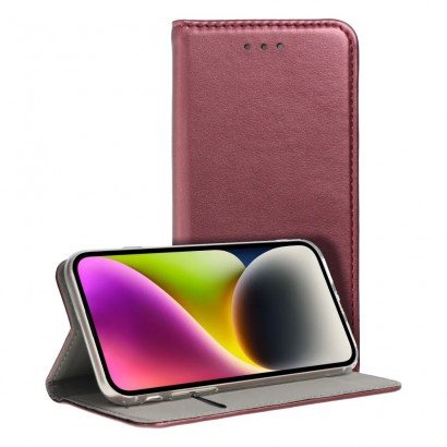 Dėklas Smart Magnetic Xiaomi Poco F4 GT bordo