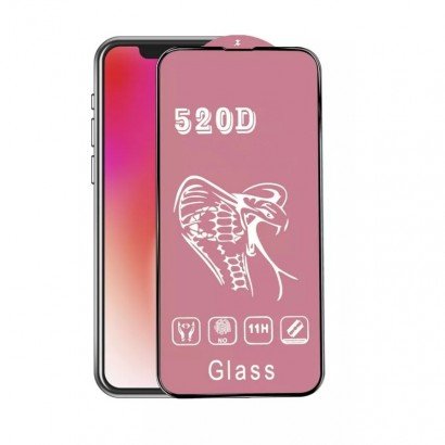 LCD apsauginis stikliukas 520D Apple iPhone XS Max/11 Pro Max juodas