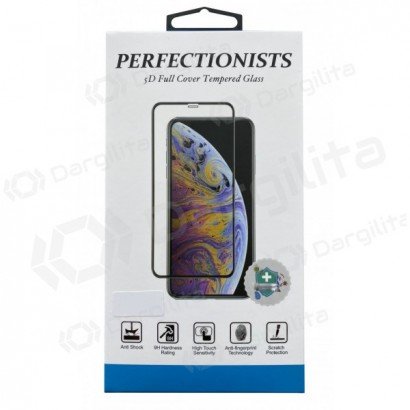 LCD apsauginis stikliukas 5D Perfectionists Apple iPhone 13/13 Pro/14 lenktas juodas