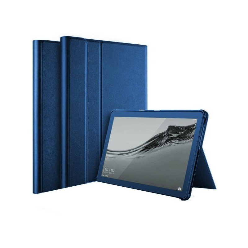 Dėklas Folio Cover Samsung X200/X205 Tab A8 10.5 2021 tamsiai mėlynas